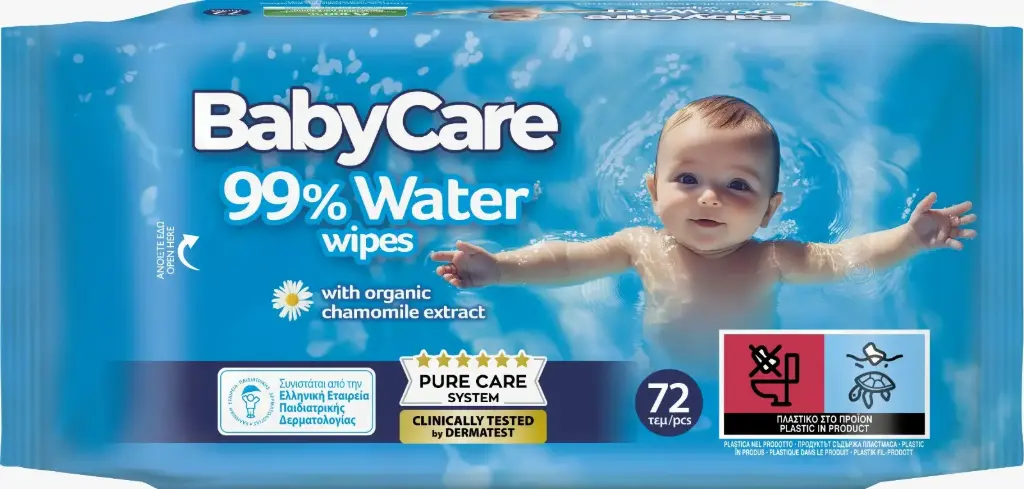 BabyCare 99% pure water مبلل